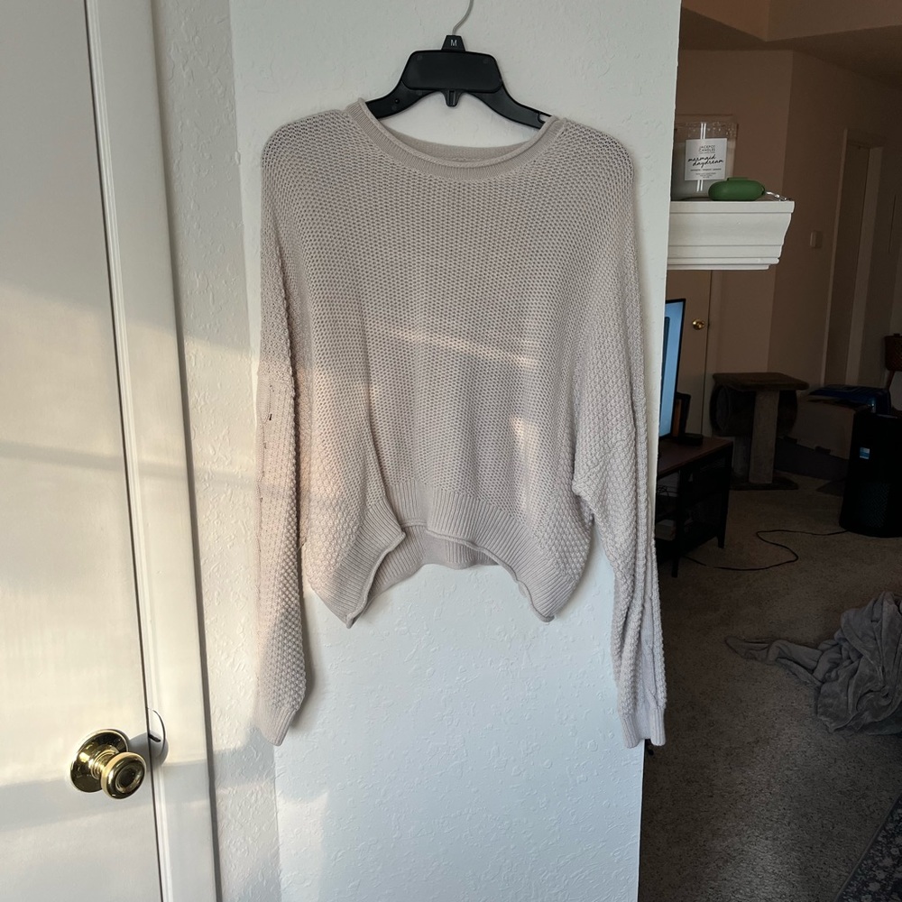Hollister cropped sweater